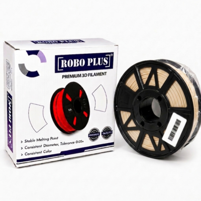 ROBO PLUS  PLA+ 1.75mm 3D Printing Filament 1kg-Beige