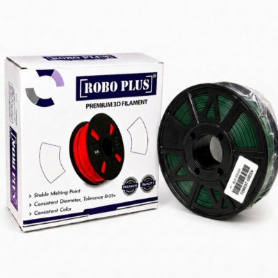 ROBO PLUS  PLA+ 1.75mm 3D Printing Filament 1kg-Forest Green