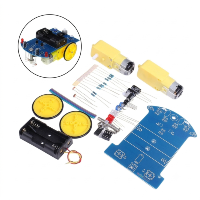 DIY D2-1 Intelligent Line Follower / Tracing Car Kit